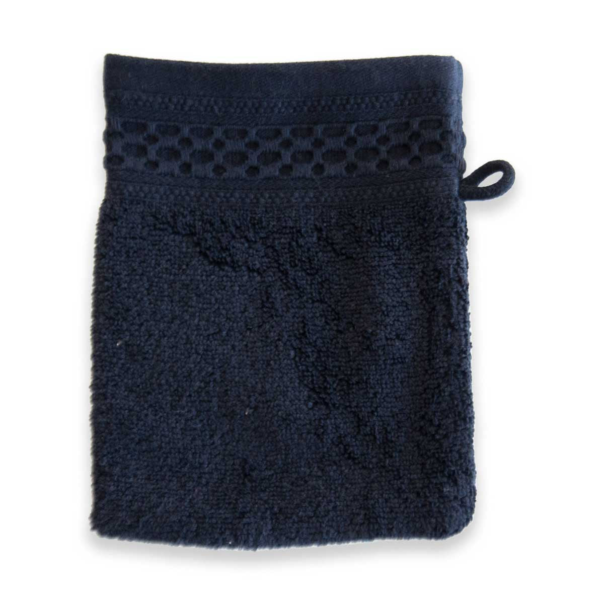 Gant De Toilette 500gr - Zero Twist - Noir #Couleur_NOIR