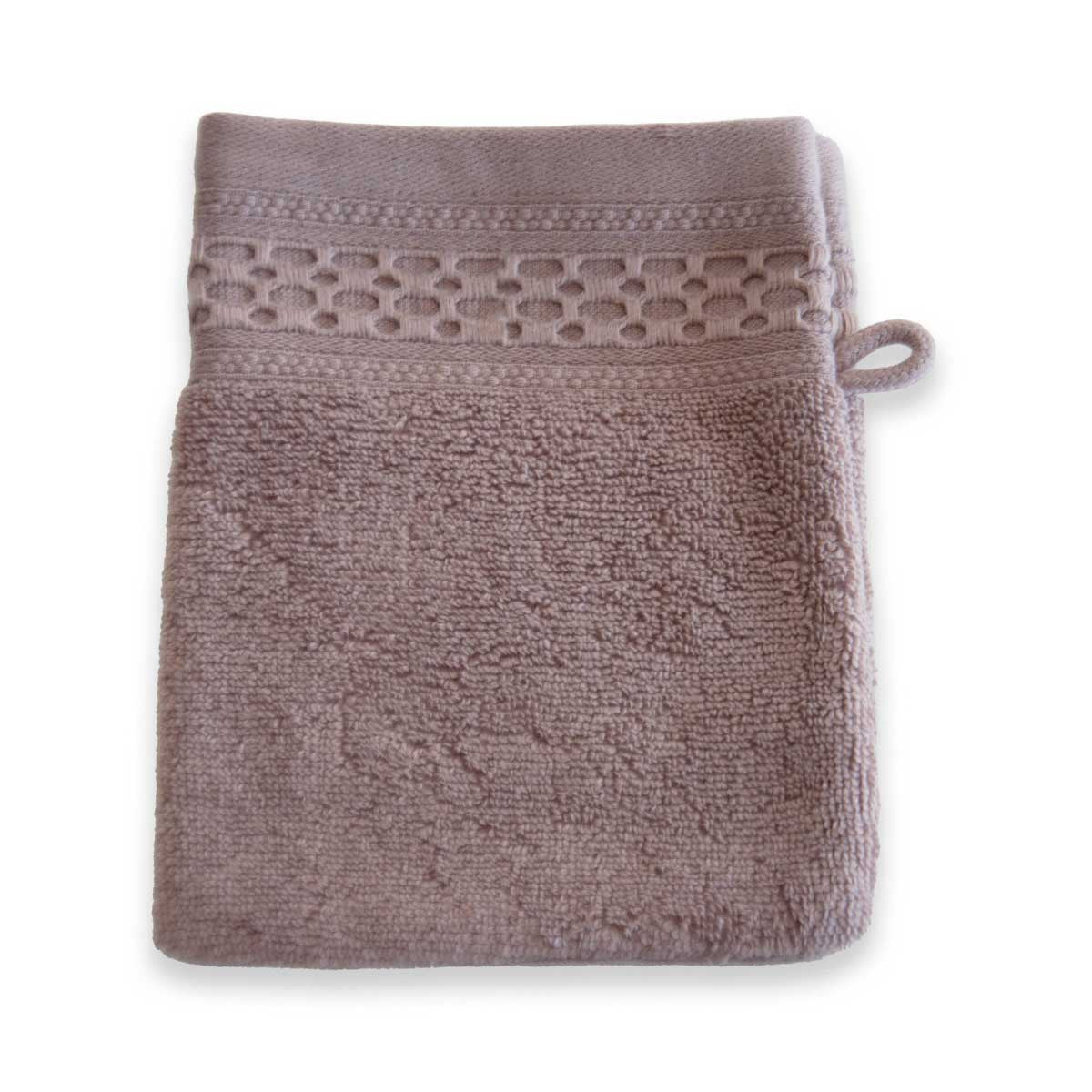 Gant De Toilette 500gr - Zero Twist - Vison #Couleur_VISON
