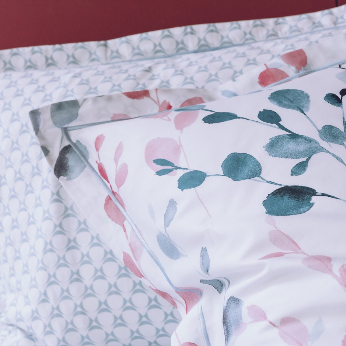 Taie Oreiller Sofia - Satin de coton #Couleur_BLANC