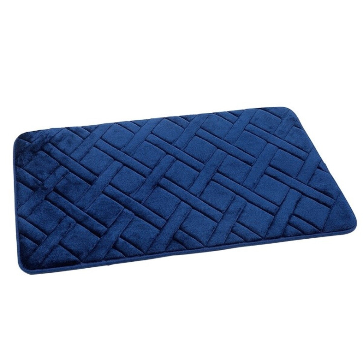 Tapis Bain - Amboise - Bleu Roi #Couleur_BLEU ROI