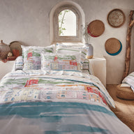 Housse de couette Paysage Varois - Percale de coton