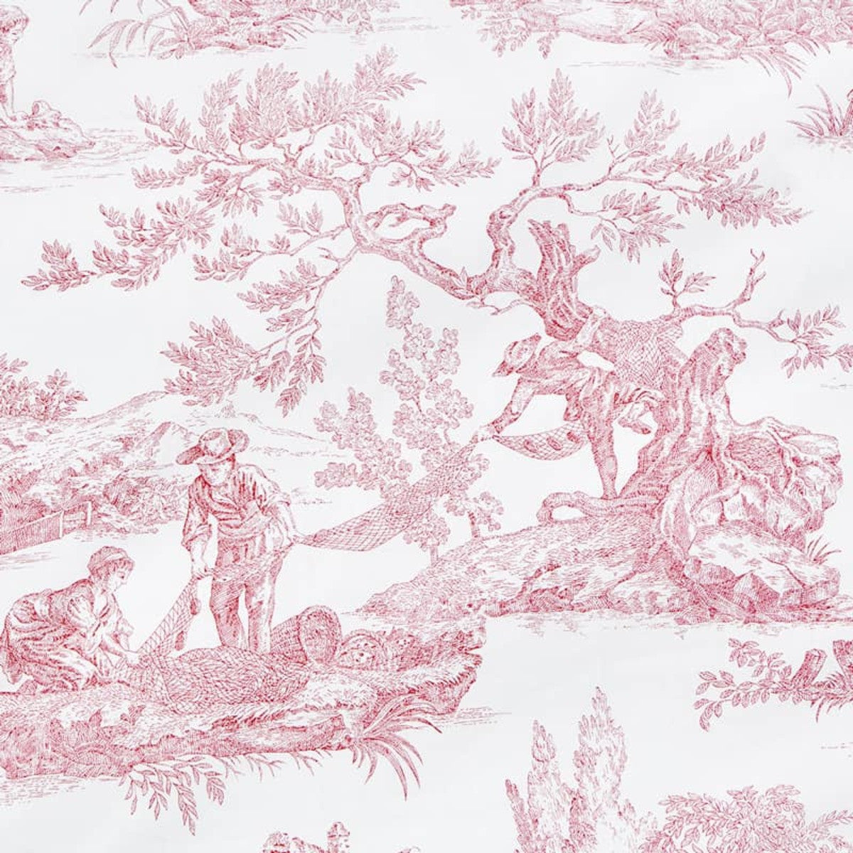 Drap plat Tendresse - 100% Coton #Couleur_BORDEAUX/NATUREL