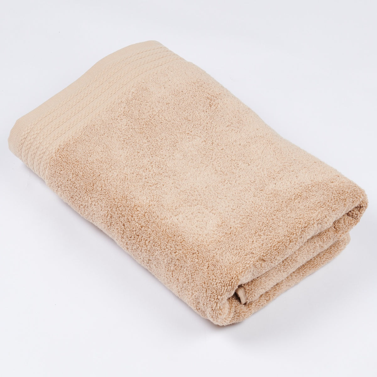 Serviette De Toilette Douceur - Coton/ Modal 600g/m² #Couleur_BEIGE POUDRE