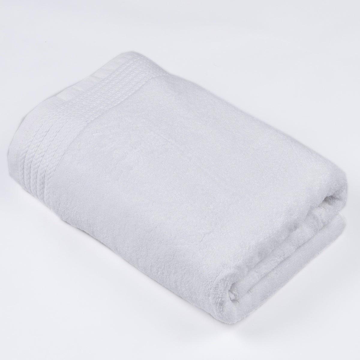 Serviette De Toilette Douceur - Coton/ Modal 600g/m² #Couleur_NEIGE