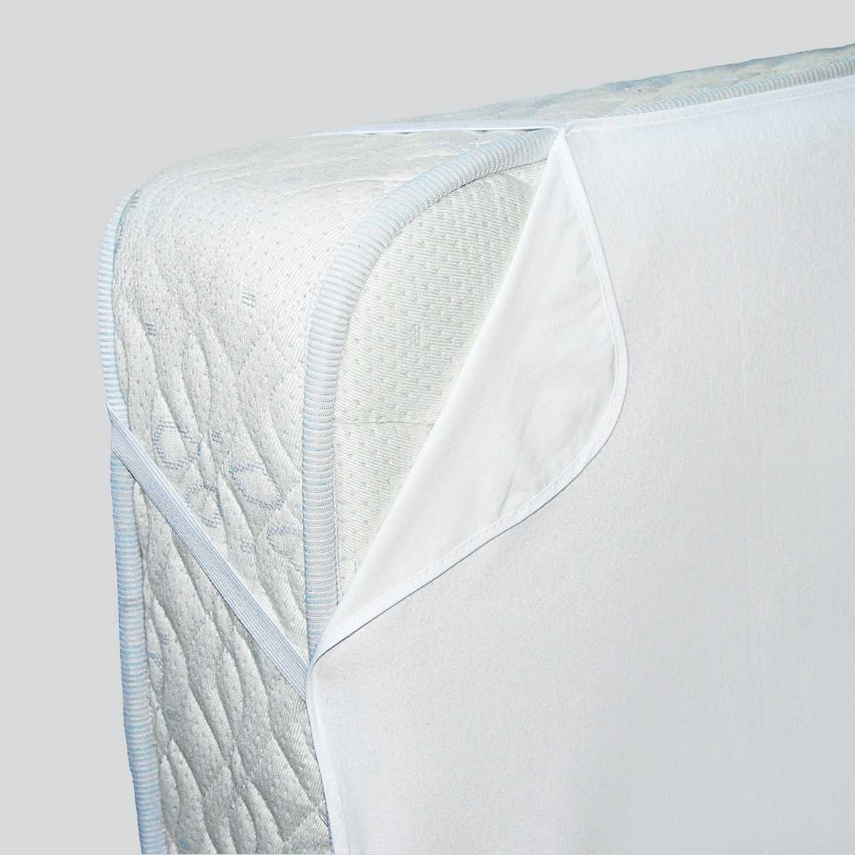 Alèse imperméable - Molleton 100% coton #Couleur_BLANC