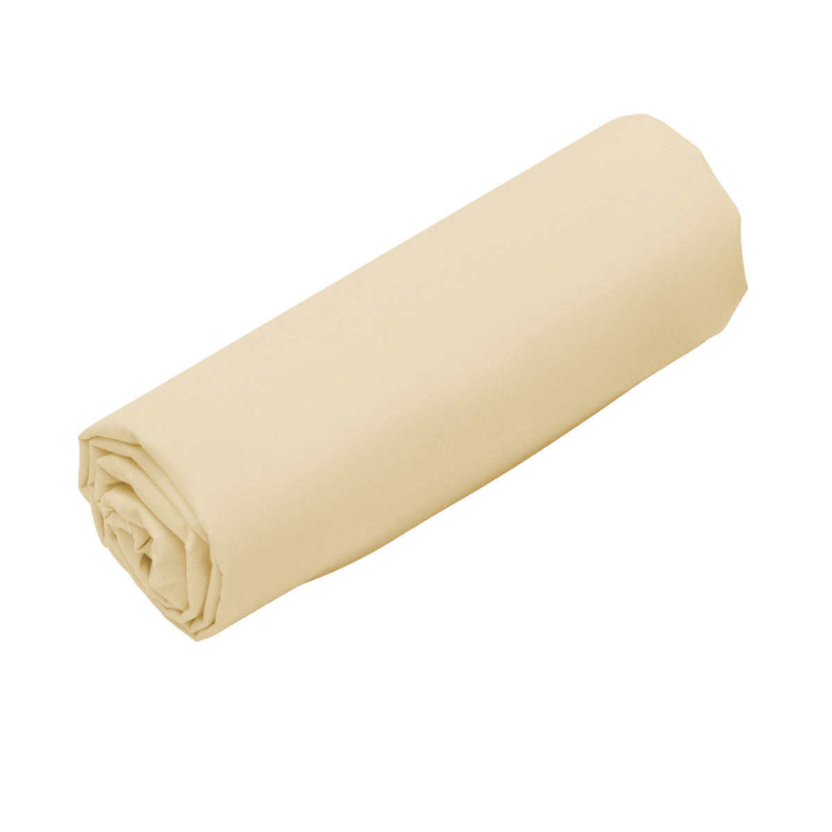 Drap-housse - Uni Coton - lin #Couleur_BEIGE LIN