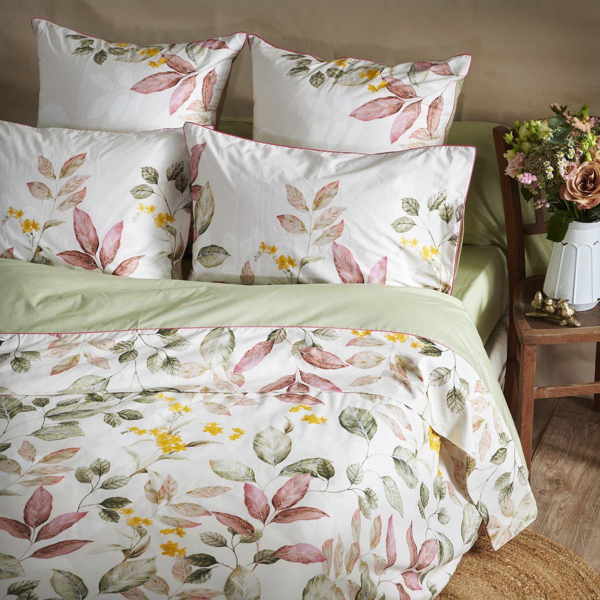 Drap housse Maria - Percale de coton
