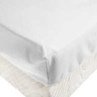 Drap Housse Double Molleton Gratte | Linge de maison | Tradition des Vosges #Couleur_BLANC