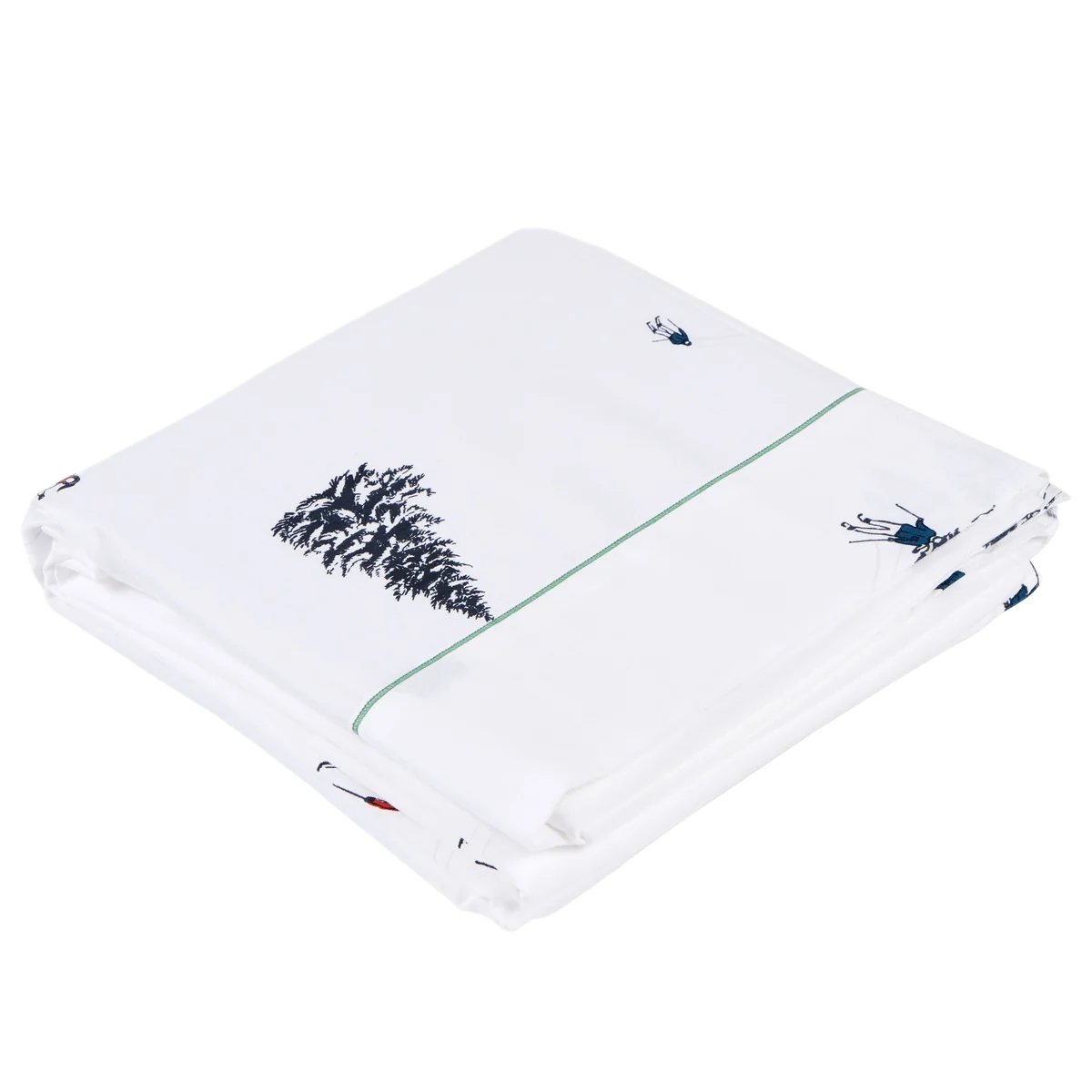 Drap plat Gérardmer - Satin de coton 80 fils/cm²