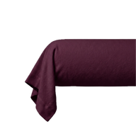 taie de traversin flanelle de coton prune violet