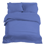 Plain bed linen set